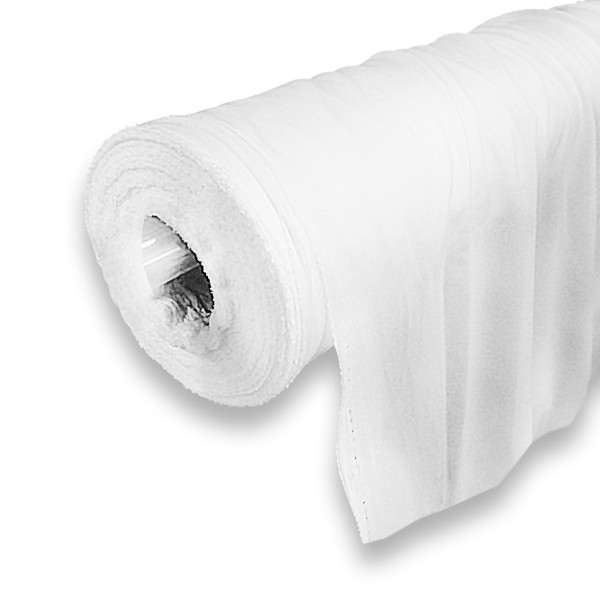 TOILE TISSE COLLANT BLANC