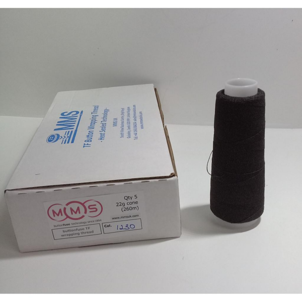 TF THREAD-22G CONE COL 1230=MARRON