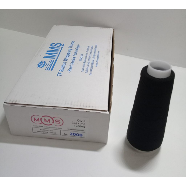TF THREAD-22G CONE COL 2000=NOIR