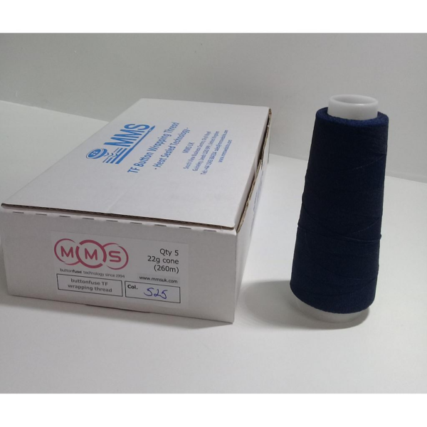 TF THREAD-22G CONE COL 525=BLEU MARINE
